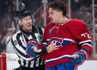 NHL fines Canadiens’ Arber Xhekaj for unsportsmanlike conduct