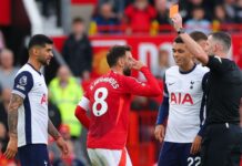 Man United captain Bruno Fernandes disputes pivotal red card