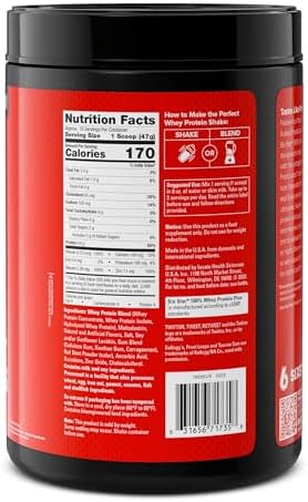 Six Star Whey Protein Powder Plus | Muscle Building & Recovery Plus Immune Support | Muscle Builder for Men & Women | Kellogg’s Froot Loops Flavor | 1.8lb - Image 5