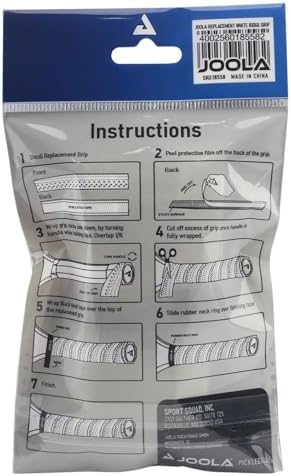 JOOLA Pickleball Paddle Grip Tape - Replacement Grip Wrap for Pickleball Racket - Moisture Wicking Surface & Comfort Grip - Handle Wrap for Use with Small Grip & Overgrip - Image 5