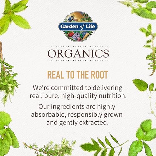 Garden of Life Organics Extra Strength Turmeric Inflammatory Response 60 Tablets-100mg Curcumin (95% Curcuminoids) Black Pepper, Probiotics, Organic Non-GMO Vegan Gluten Free Herbal Supplement - Image 9