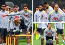 15 photos from inside Liverpool training as Reds prepare for 6 possible milestones – Liverpool FC