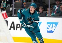 Sharks rookie Macklin Celebrini to miss at least 2 more weeks