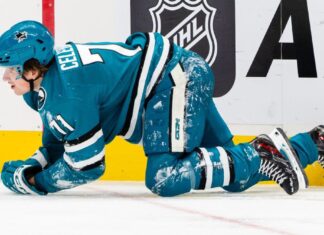 Sharks’ Macklin Celebrini day-to-day with lower-body injury