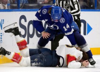 Lightning’s Conor Geekie suspended for preseason game after fight