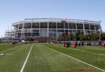 49ers switch unis as Sun. game set to be hottest in Levi’s Stadium history