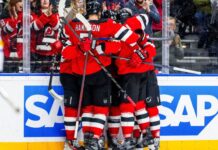 Devils sweep season-opening series vs. Sabres in Prague