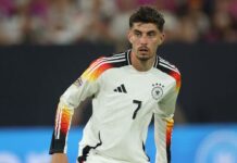 Arsenal’s Kai Havertz out of Germany squad with knee problem