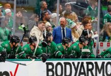 Coach Pete DeBoer back with Stars after having appendectomy
