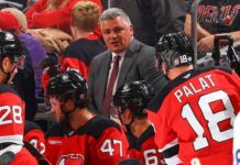 Keefe’s home debut as Devils coach spoiled by Maple Leafs