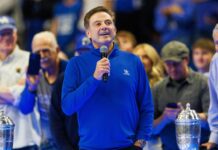 An emotional Rick Pitino returns to Kentucky’s Rupp Arena