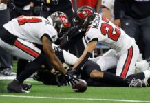 Buccaneers’ Winfield returns fumble for 58-yard TD vs. Saints