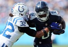 Titans wide receiver Calvin Ridley demands more targets early