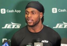 Jets plan full workload for WR Davante Adams vs. Steelers