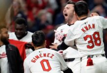 Guardians top Yankees on walk-off HR in 10th of ALCS Game 3