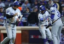 Dodgers roll past Mets in Game 4, take 3-1 lead in NLCS