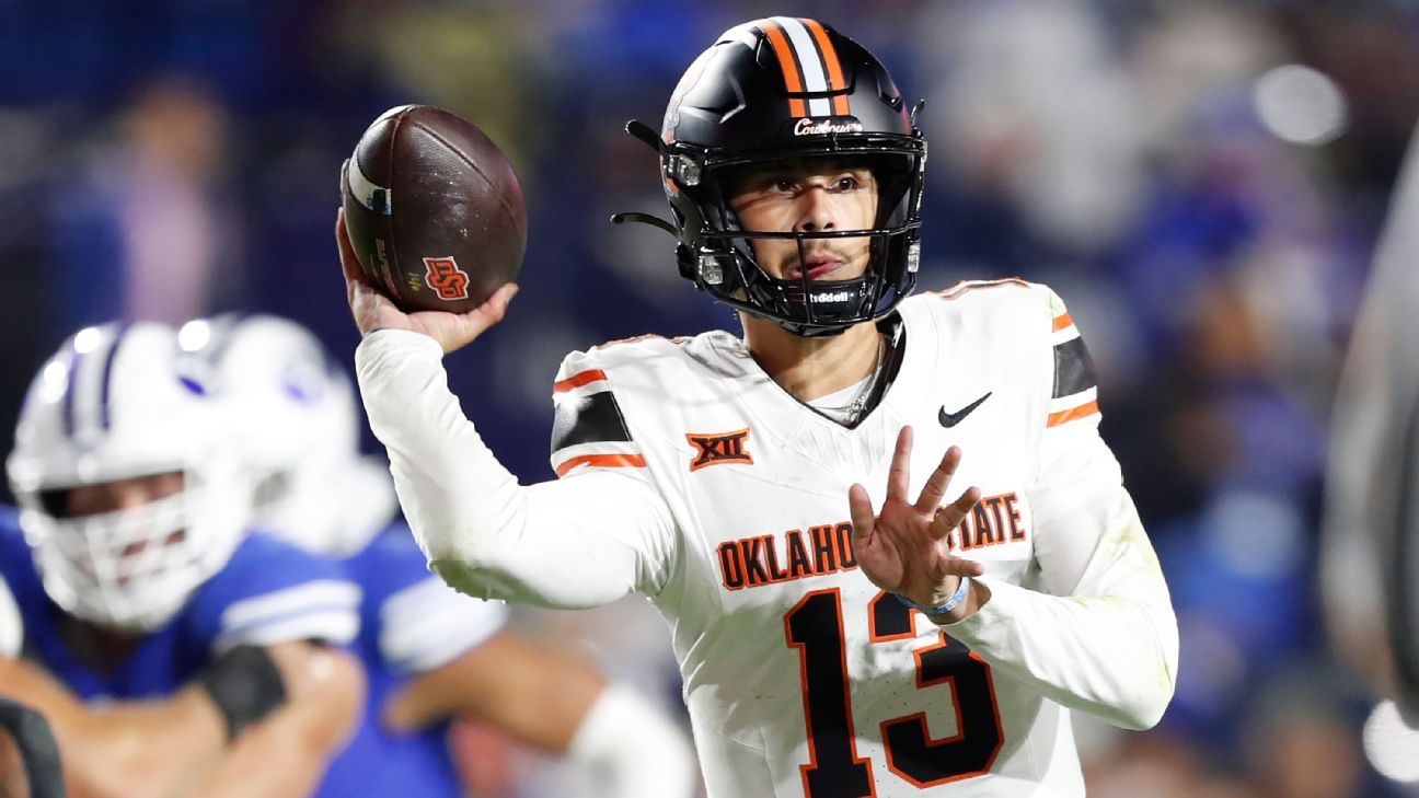 Alan Bowman to start ‘some time’ with Oklahoma State’s Garrett Rangel