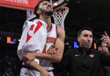 Sources – Knicks waive injured guard Landry Shamet