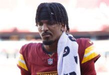 Commanders QB Jayden Daniels practices, could play vs. Bears