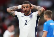 Pep Guardiola unhappy with England over Kyle Walker injury