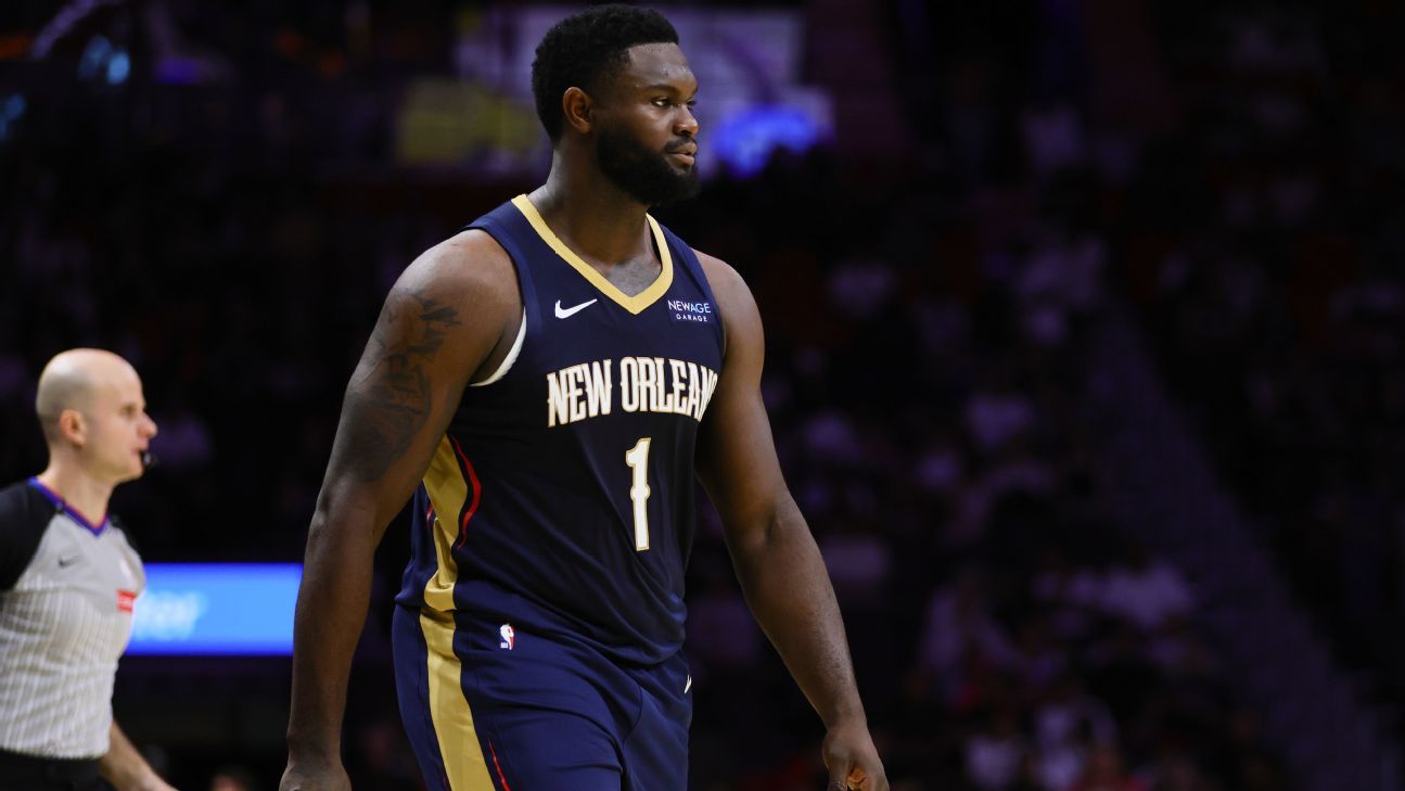 Zion Williamson back for Pelicans after missing opener