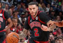 Lonzo Ball has 5 points for the Bulls in his first game since 2022