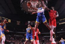 Kerr flaunts Warriors’ depth with 12-man rotation in opener