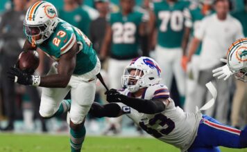 Bills to be without starting middle LB Terrel Bernard vs. Seahawks