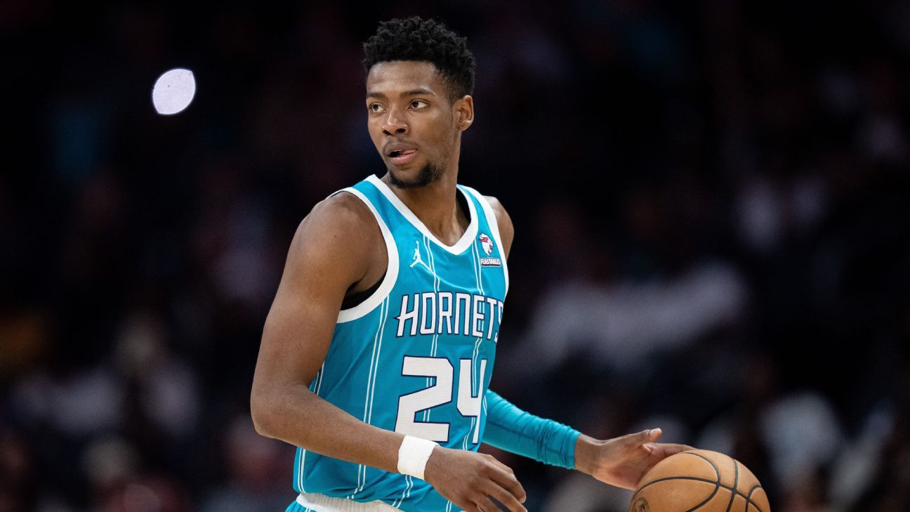 Hornets’ Brandon Miller out at least week with glute injury