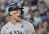 Yankees’ Aaron Judge whiffs 3 more times in World Series Game 2