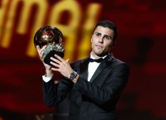 Rodri wins Ballon d’Or after Premier League, Euro 2024 glory