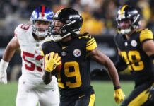 Calvin Austin’s 2 TDs help lead Steelers past Giants