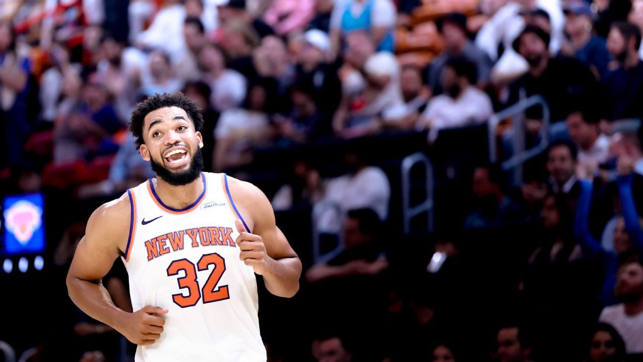 Knicks’ Towns drops 44 on Heat in early-season statement game