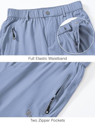 Rdruko Women's Outdoor Hiking Pants Lightweight Quick Dry Water Resistant Travel Fishing Pants with Pockets - Image 6