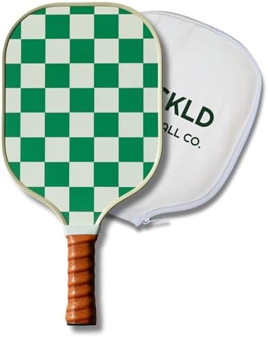 Stylish Premium Pickleball Paddle Racket | Durable Fiberglass Surface | Honeycomb Core | Perfect Addition to a Pickleball Set | Indoor Outdoor Pickle Ball Paddle - Image 2