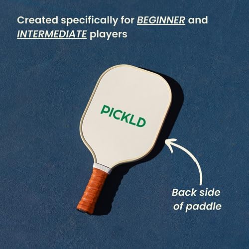 Stylish Premium Pickleball Paddle Racket | Durable Fiberglass Surface | Honeycomb Core | Perfect Addition to a Pickleball Set | Indoor Outdoor Pickle Ball Paddle - Image 5