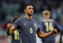 Trent Alexander-Arnold nets stunning free-kick in masterclass as England left-back – Liverpool FC