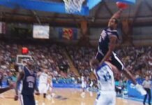 After 15 years, those who saw Vince Carter leap over Frederic Weis in Sydney still can’t believe what they witnessed.