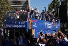 Dodgers mark World Series win with parade, stadium celebration