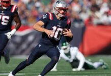 Patriots QB Drake Maye clears protocol, will start vs. Titans