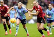 Arsenal impress at Man United; hosts lucky to rescue WSL draw