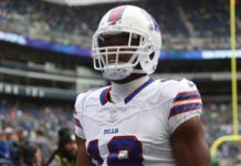 Bills WR Amari Cooper (wrist) to miss first game since trade