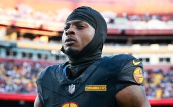 Commanders RB Brian Robinson Jr. (hamstring) out vs. Giants