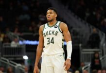 Giannis Antetokounmpo out vs. Cavs with right adductor strain