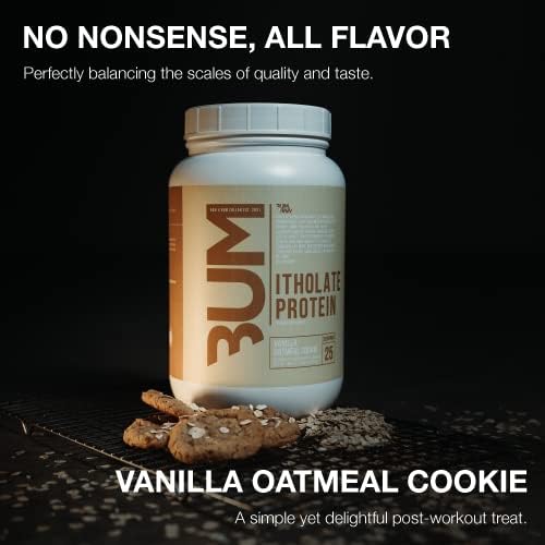 RAW Whey Isolate Protein Powder, Vanilla Oatmeal Cookie (CBUM Itholate Protein) - 100% Grass-Fed Sports Nutrition for Muscle Growth & Recovery - Low-Fat, Low Carb, Naturally Flavored - 25 Servings - Image 4