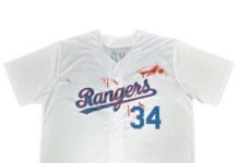 Texas Rangers to give away bloodstained Nolan Ryan tribute jersey