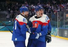 Slovakia upsets Finland 4-1 to open Olympic men’s hockey