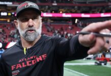Falcons DC Ulbrich ‘obviously disappointed’ by Pearce’s arrest