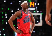 VJ Edgecombe leads Team Vince to 1-point win vs. Team Melo