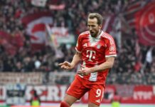 Harry Kane ‘proud’ after scoring 500th career goal in Bayern win